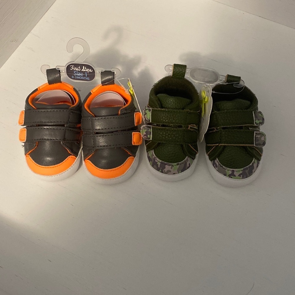 First steps size 1 baby shoes